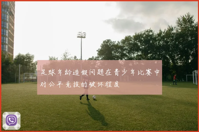 足球年龄造假问题在青少年比赛中对公平竞技的破坏程度